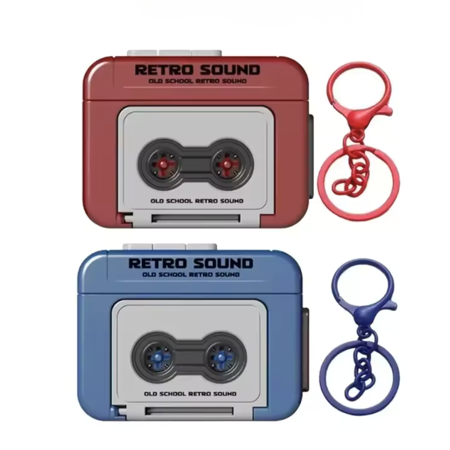 Vintage Style Voice Recording Keychain